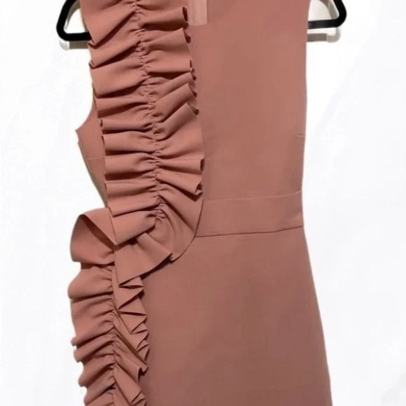 MSGM Pink Ruffle Dress - Picture 2 of 4